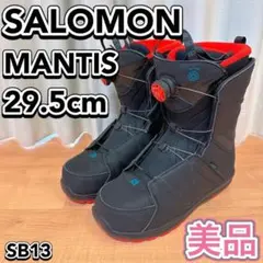 未使用級 SALOMON MANTIS BOA マンティス スノーボードブーツ SALOMON MANTIS BOAスノーボードブーツ ブラック