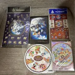 【廃版品・レトロ】東京ディズニーランド ２０周年限定ステッカー・シール他セット