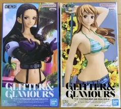 ワンピース　GLITTER＆GLAMOURS　ロビン　ナミB　フィギュア