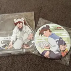 忍たま　特典　アクスタ　缶バッジ　土井半助　きり丸　最強の軍師　アニメイト特典