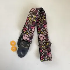 Live Line 花柄ストラップ　ギター　ベース