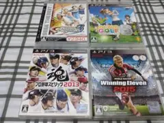 パワースマッシュ３・みんなのGOLF6・プロスピ２０１３・ウイイレ２０１５