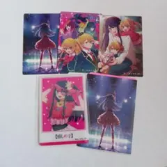 38 推しの子 ダイカットステッカー アイ 集合 セブンイレブン クリアカード