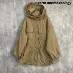earth music&ecology 中綿ハーフコート　ジャケット　Mサイズ