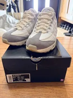 【美品】NIKE AIR MAX 95 QS White Light Bone