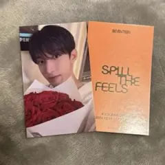 セブチ spill the feels ドギョム 来場者限定 トレカ 大阪