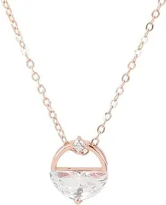 ネックレス レディース スワロフスキーシルバー925 金属アレルギー対応