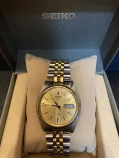 S*す様 美品　セイコー ５腕時計 デイデイト オートマチック 7009-311