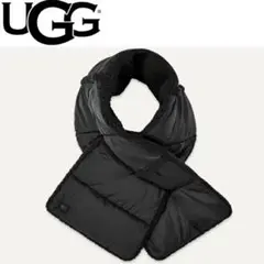 UGG リバーシブルマフラー ブラック