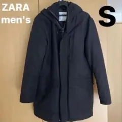 ZARA メンズ　ダウンジャケット　アウター　Sサイズ ブラック