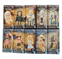 ワンピースワールドコレクターブルフィギュア親子の血筋10点セット