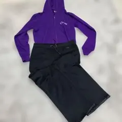 Curves ジャージ上下セット パープル ブラックのサムネイル