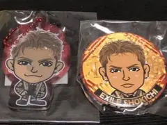 EXILE SHOKICHI クリアチャーム＆56mm缶バッジ 2種セット