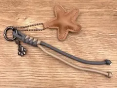 星 スターモチーフ バッグチャーム キーホルダー キーホルダー