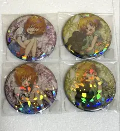 ひぐらしのなく頃に 白川郷 北条沙都子 古手梨花 缶バッジ - メルカリ
