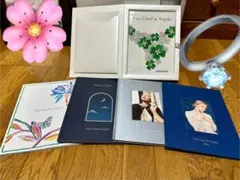 Van Cleef&Arpelsヴァンクリレターセット 塗り絵 メッセージカード