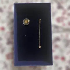 Swarovski アシンメトリー ピアス