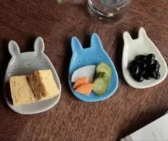 となりのトトロ　豆皿　大トトロ　中トトロ　小トトロ　3枚セット　ジブリ となりのトトロ 豆皿 大トトロ 中トトロ 小トトロ 3枚セット ジブリ