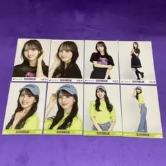 佐藤楓 38th アンダーライブ 2種コンプ 生写真 ライブt 黄緑×青