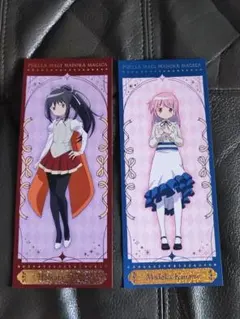 魔法少女まどかマギカ ビッグイラストカード ナムコキャンペーン 2枚セット