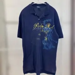 Polo by Ralph Lauren ネイビー ポロシャツ XL