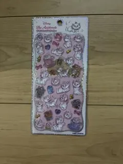 Disney マリーちゃん　プチドロップ　ステッカー