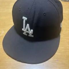 NEW ERA 59FIFTY LAキャップ ブラック 7 4/1
