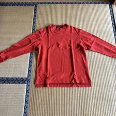 【冬用】ルコックスポルティフゴルフ レッド ストライプ セーター M