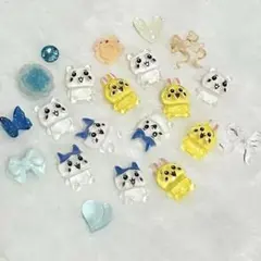ちいかわ　ハチワレ　うさぎ　ネイルパーツセット❤️