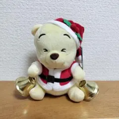 くまのプーさん　ベビープーさん　baby ぬいぐるみ　クリスマス
