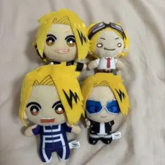 上鳴電気 ぬいぐるみ 4体セット