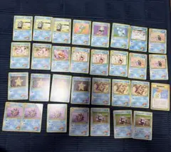 ポケモンカード 旧裏 カスミシリーズ 31枚　まとめ売りのサムネイル