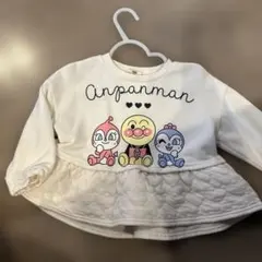 アンパンマン 長袖トレーナー キルト 90cm
