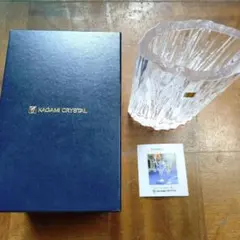 大幅値下げ中　早い者勝ち　KAGAMI CRYSTAL 花瓶 フラワーベースのサムネイル
