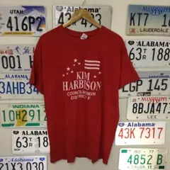 USA古着 KIM HARBISON プリントTシャツ サイズXL