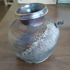 【古琉球/沖縄/やちむん/希少】特大荒焼（あらやち）四耳壺　高さ約61cm 沖縄/希少/やちむん】蓋付き 荒焼（あらやち）四耳壺 高さ約49cm