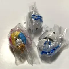 サンエックスユニバース チャームつきグミ アフロ犬 たれぱんだ まめゴマ