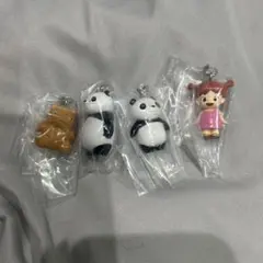 パンダコパンダ　めじるしチャーム　4個セット