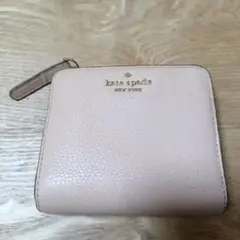 kate spade 二つ折り財布 ピンク