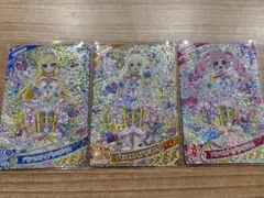 ひみつのアイプリ　プリンセスアイプリバズリウム3枚