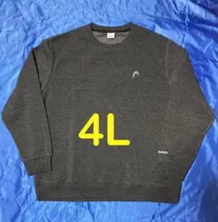 HEAD ヘッド 裏起毛トレーナー スウェット メンズ大きいサイズ4L