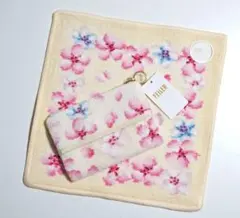 FEILER フェイラー サクラブルーム ハンカチ ティシュポーチ タオルポーチ