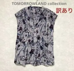 TOMORROWLAND collection ブラウスコットン 薄手　花柄36のサムネイル