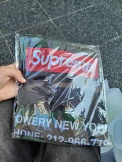 ノベルティ Drawstring Bag カモ Supreme