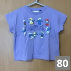 ❁⃘ベビー服 スマーフ Tシャツ 80