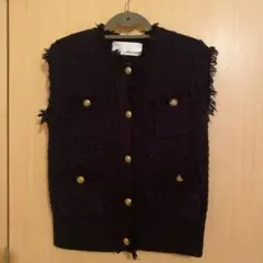 Whim Gazette ツイード　ベスト　美品