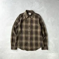 90s 好配色 Paul Smith オンブレチェックシャツ 長袖 メンズM