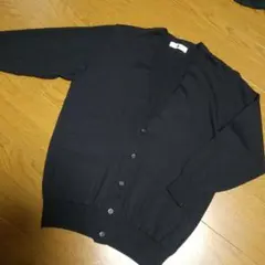 お値下 美品 HIROKO KOSHINO ブラック 長袖カーディガンのサムネイル