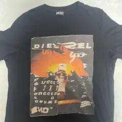 DIESEL グラフィックプリント Tシャツ ブラック
