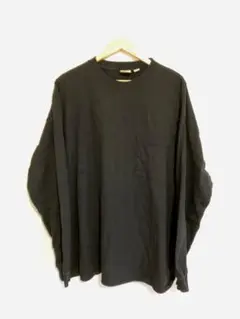 Good wear 袖リブ ポケット付き L/S SUPER BIG TEE